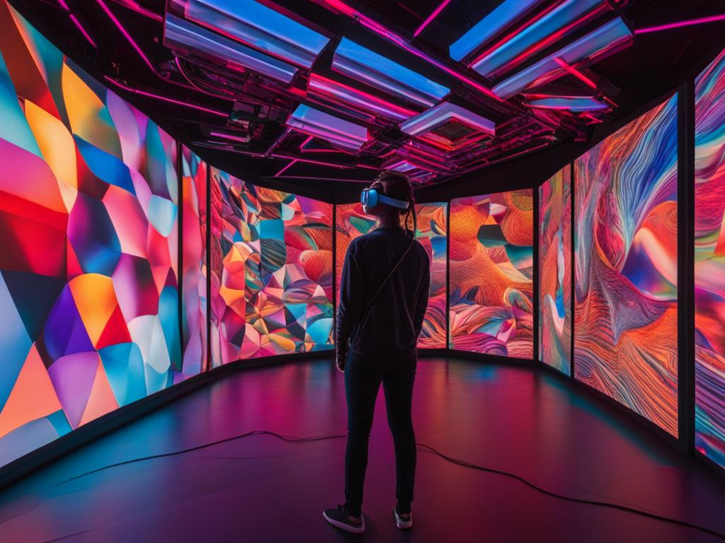 immersive VR art experience